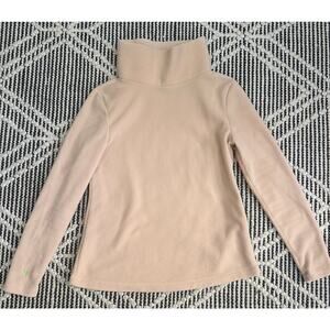 Dudley Stephens Peach Turtleneck Fleece, Size S